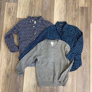 BUNDLE-boys tops and sweater combo